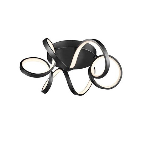 Kuzco Lighting Synergy Black Flush Mounts FM93820-BK
